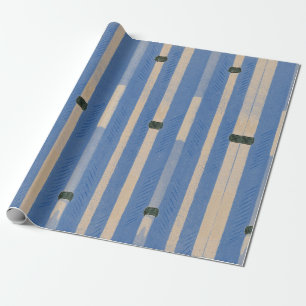 CADEAU PAPIER MOTIF EN BOIS JAPONAIS