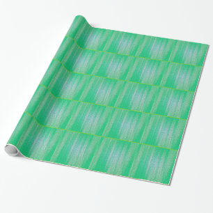 Cadeau Papier Motif vert personnalisé cool