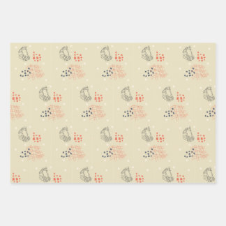cadeau papier papier motifs abstraits
