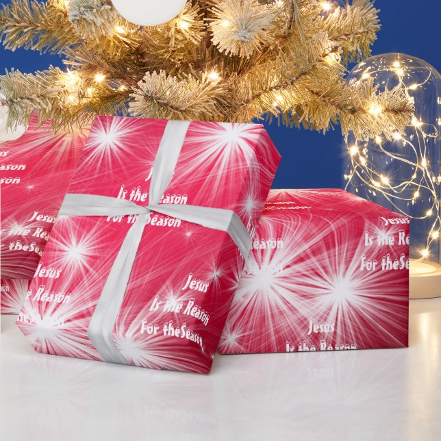 Cadeau Papier papier Noël Jésus est la raison (Vacances)