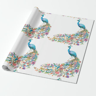 Cadeau Papier Peacock spécial Patina
