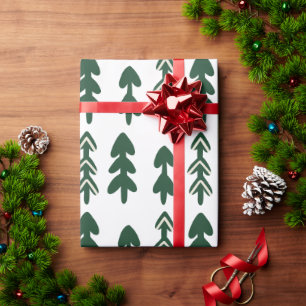 Cadeau Papier peint de Noël en blanc Beige