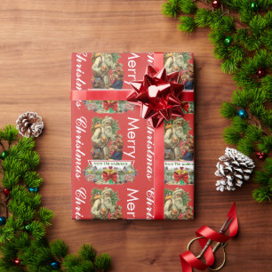 Cadeau Papier photo Père Noël Holiday personnalisé