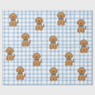 Cadeau Papier plaqué Goldendoodle