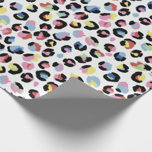 Cadeau Papier Poster de animal coloré personnalisé
