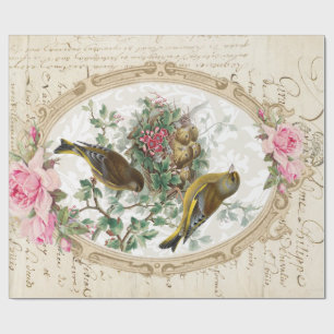 Cadeau Papier rose 30" des éphémères 60lb Decoupage de