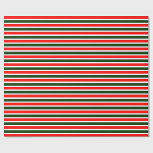 Cadeau Papier vert rouge