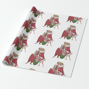 Cadeau Papier Vintage Noël
