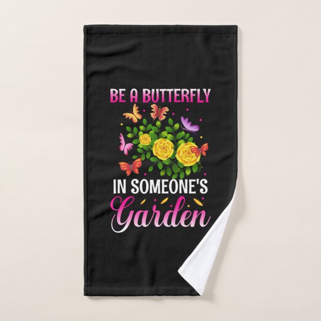 Cadeau Papillon | Être un papillon (Serviette à main)