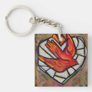 Cadeau personnalisable de porte - clé de