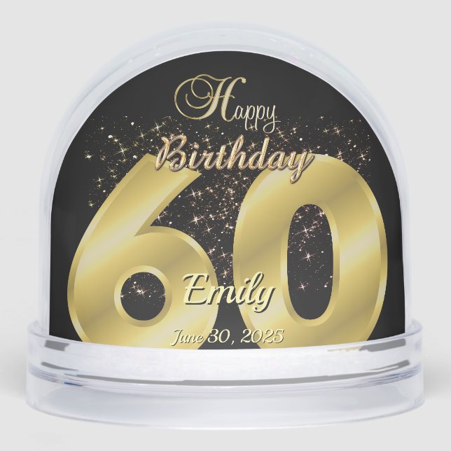 Cadeau personnalisé 60e anniversaire (Avant)