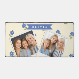 Cadeau personnalisé avec motif de fleur sauvage bl