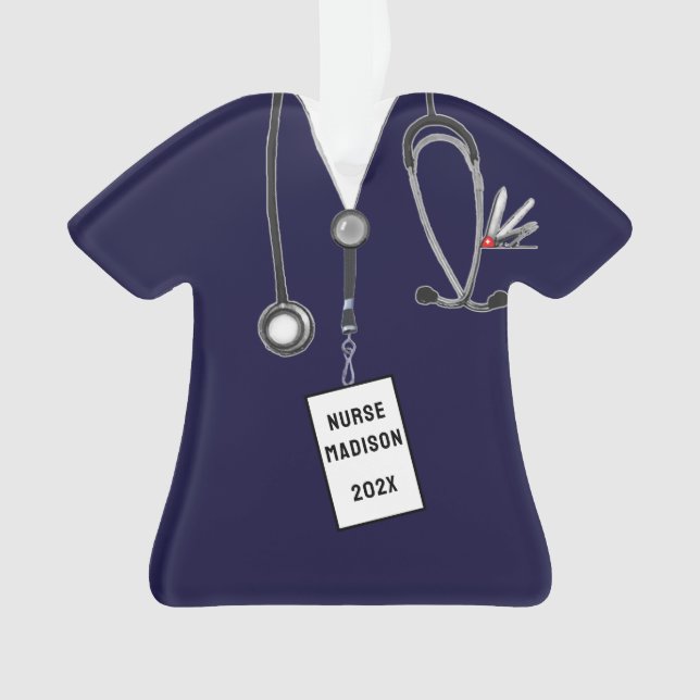 Cadeau personnalisé de l'infirmière (devant)