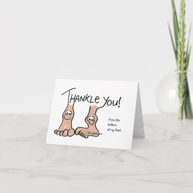 Cadeau personnalisé de Merci (Devant)