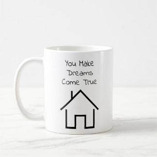 Cadeau personnalisé de tasse pour agent immobilier