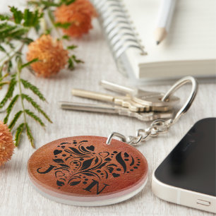 Cadeau personnalisé Faux cuir 3 ans Anniversaire