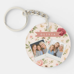Cadeau Personnalisé Nom Romantique Floral Vintage