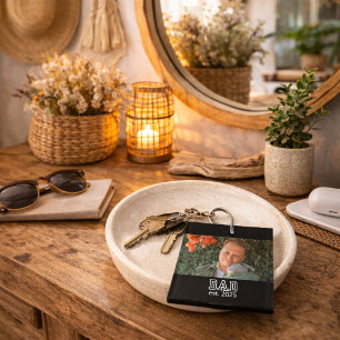 Cadeau personnalisé pour papa avec photo et année