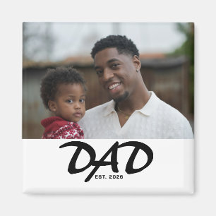 Cadeau Photo Magnet Papa Créé
