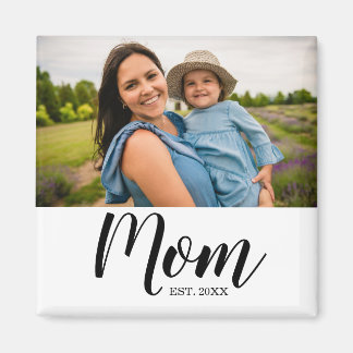Cadeau photo Magnet pour Maman