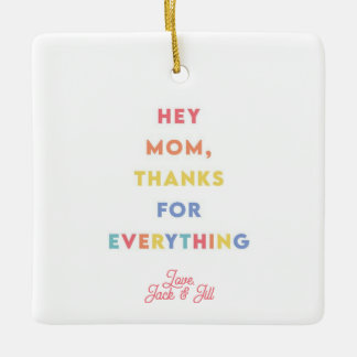 Cadeau photo personnalisé ornement cadeau pour mam