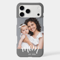 Cadeau photo pour nouvelle mère établi par maman