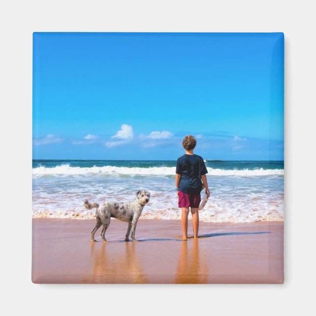 Cadeau Photo sur mesure avec aimants Vos photos Co (Devant)
