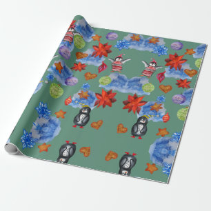 Cadeau Pingouins & Stars rapper Papier