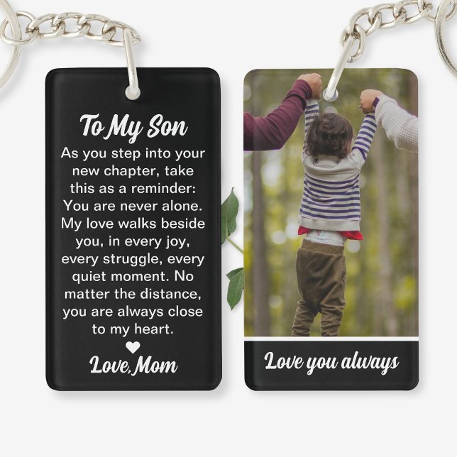 Cadeau Porte - clé photo et message personnalisé p (Créateur téléchargé)