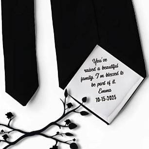 Cadeau pour beau-père de la mariée, cravate