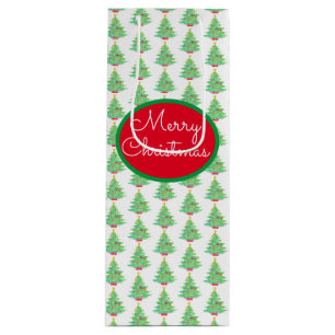 Cadeau Pour Bouteille Sac à vin d'arbre de Noël