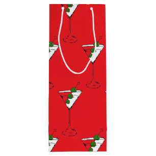 Cadeau Pour Bouteille Sac à vin de martini de vacances