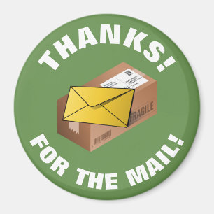 Cadeau Pour Mailman Magnet rond