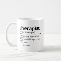 Cadeau pour Thérapeute - Chope de définition pour