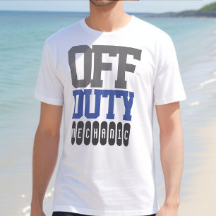 Cadeau pour un T-shirt mécanique hors service