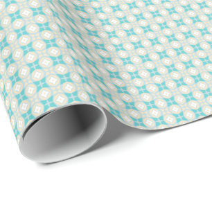 Cadeau Presque Shippo Turquoise et papier d'enveloppement