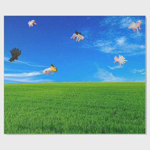 Cadeau Quand Les Chiens Enveloppent Le Papier