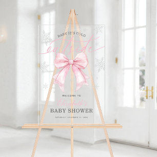 Cadeau Rose Bébé Il Fait Froid Dehors Baby Shower