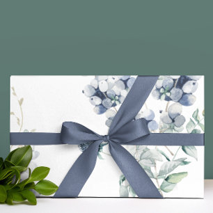 Cadeau Rouleau à papier d'enveloppement bleu pâle