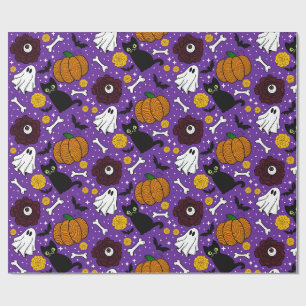 Cadeau Rufus Halloween papier à envelopper