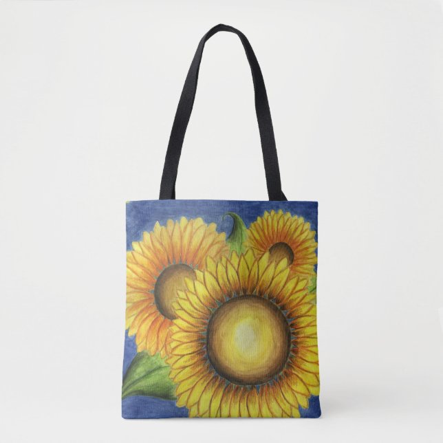 Cadeau Sac fourre-tout tournesol (Devant)