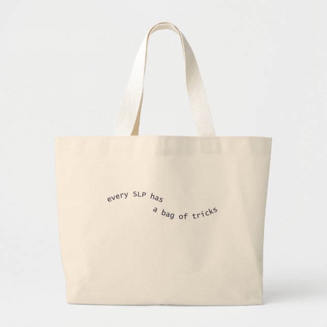 cadeau sac SLP | SLP Sag Sac fourre-tout Jumbo de  (Devant)