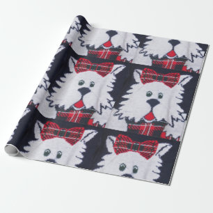 Cadeau scottie scottish terrier chien papier d'emballage