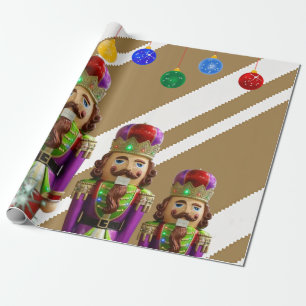 Cadeau Soldats du papier d'enveloppement de Noël