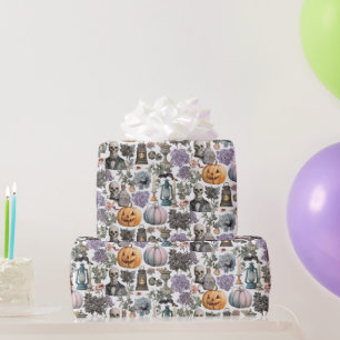 Cadeau Squelette éffrayant et papier Citrouille d'envelop