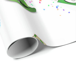 Cadeau St. Patrick's Day Wrapping Papier Cupcake Rainbow