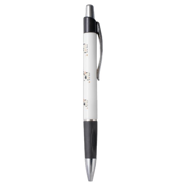 Cadeau stylo drôle « Vache Lunatique » pour lui (Bas (Vertical))