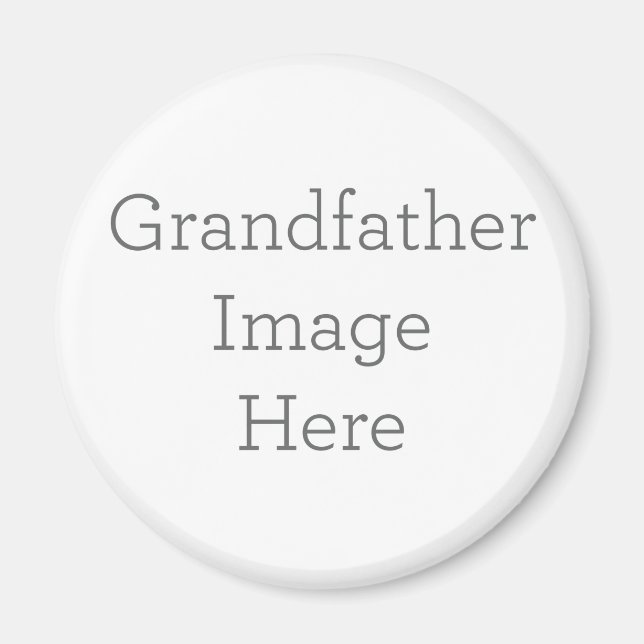 Magnet Standard, 2¼ Inch Aimant rond (Devant)