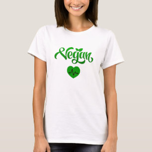 Cadeau T-Shirt Végétalien Éco-Responsable Sain pou