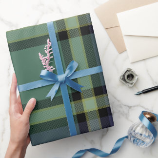 Cadeau Tartan - Black Watch - Papier d'enveloppement